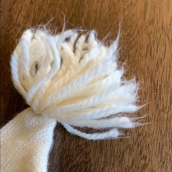 Vintage Knit Hat Pixie Cap Hat With Tassel 1960s Child 60s - Picture 5 of 8